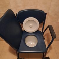 SEDIA SANITARIA CON RUOTE  "TERMIGEA"