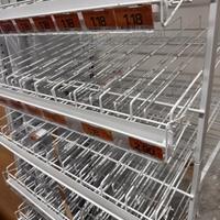 ESPOSITORE PORTA SPEZIE  IN FILO DI  FERRO BIANCO