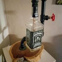 Lampada da Tavolo Artigianale Jack Daniel's 