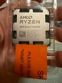 CPU AMD Ryzen 7 7800X3D Nuovo