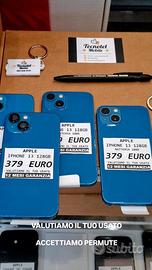 IPHONE 13 128GB BLU batteria 100%