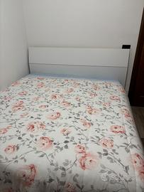 Letto matrimoniale contenitore + materasso