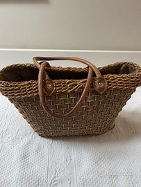 Borsa in paglia Le Vojage en Paniere