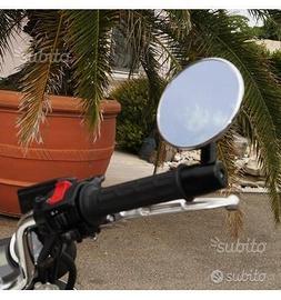 Specchio far bar end dx o sx tendo nero e cromato