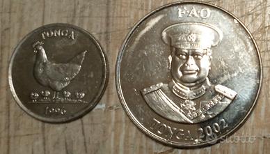 #1300 – TONGA, Due monete