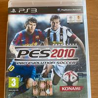 PS3 video giocho Pes 2010