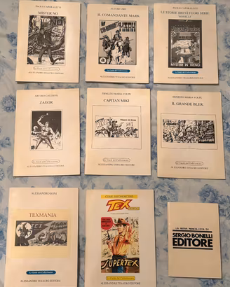 Lotto 9 guide collezionismo Bonelli Tesauro