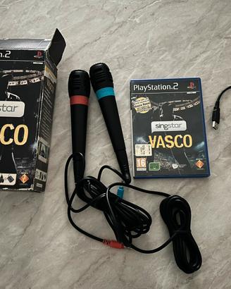 Singstar Vasco Rossi con Gioco 2 microfoni