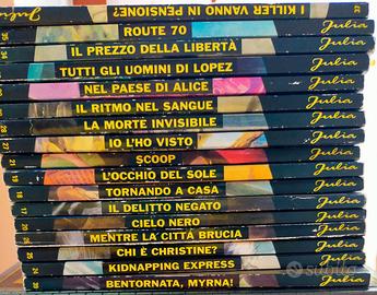 17 fumetti Julia detective 10,00 euro