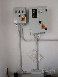 Impianto antincendio con naspi