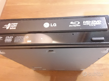 Lettore LG Super Multy Blu-ray DVD Compact Disc