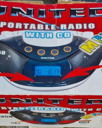 Radio cd portatile