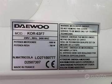 Microonde Daewoo