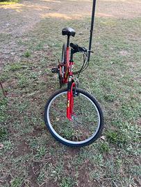 Bici MTB 26 rossa in buone condizioni