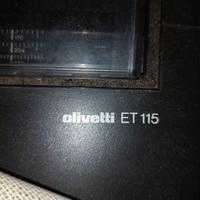Macchina da Scrivere Elettronica Olivetti ET115