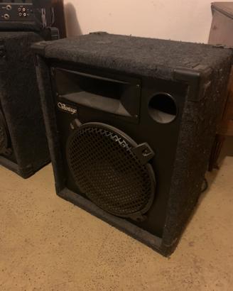 Sistema audio casse e mixer