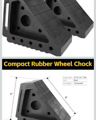 Cunei in gomma nuovi