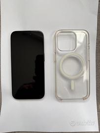 Apple iPhone 15 Pro 128GB Nero + Cover + Scatola