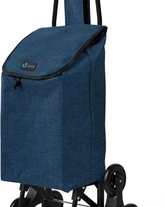 VOUNOT Carrello Spesa 2 in 1 -Pratico e Pieghevole