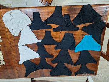 Lotto 18 slip cotone colori basic