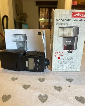 Flash Metz mecablitz 44 AF-4 C per Canon