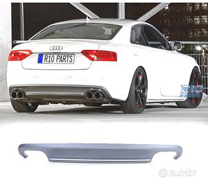 DIFFUSORE PER AUDI A5 COUPE CABRIO 11-17 LOOK S5
