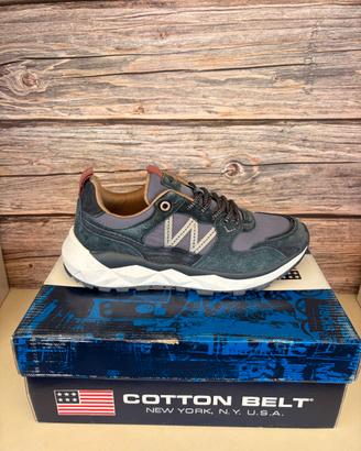 Scarpe uomo sportive Cotton Belt vera pelle 42