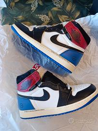 Jordan 1 OG High Fragment x Union L.A. Varsity Red