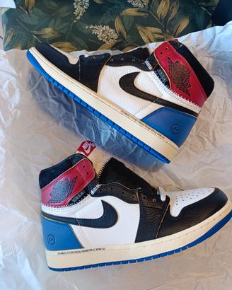 Jordan 1 OG High Fragment x Union L.A. Varsity Red