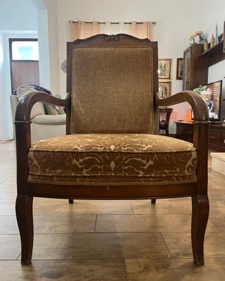 Poltrona arte povera