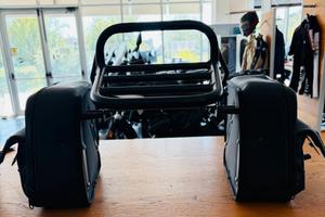 Portapacchino + borse integrate Bmw R-nine t Urban