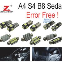 KIT 19 LAMPADE LED INTERNE PER AUDI A4 B8 8K2 S4 S