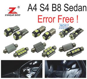 KIT 19 LAMPADE LED INTERNE PER AUDI A4 B8 8K2 S4 S