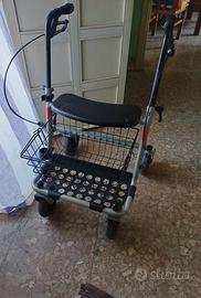 Deambulatore con seduta