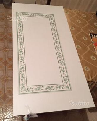 Tavolo mensola con decoro