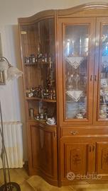 Vetrina, cristalliera mobile da salotto