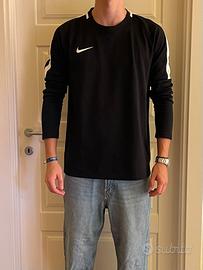 Felpa nike vintage ‘00 nera e bianca