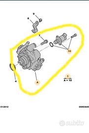 POMPA INIEZIONE DIESEL PEUGEOT CITROEN 1623821480