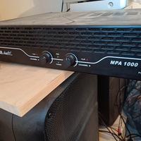 impianto voce Master Audio amplificatore casse mix