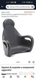 Seggiolino per scooter 