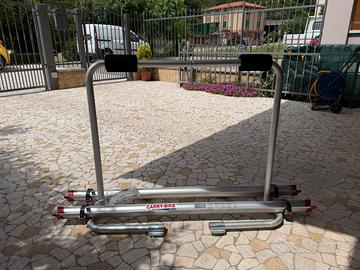 Porta biciclette Fiamma per timone roulotte