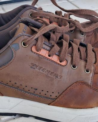 Scarpe Skechers Marroni Uomo