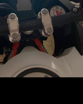 coppia di riser manubrio originali ktm