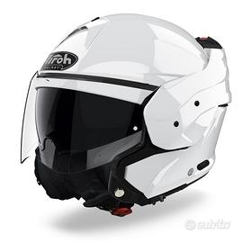 Casco modulare reversibile Airoh Mathisse Gloss wh