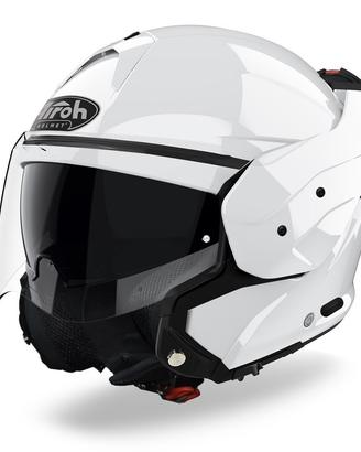 Casco modulare reversibile Airoh Mathisse Gloss wh
