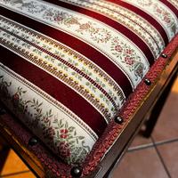 Sedie d’epoca in legno masello restaurate