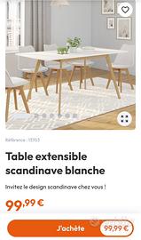 Tavolo allungabile ID Market