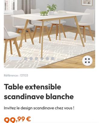 Tavolo allungabile ID Market