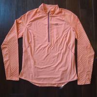 T-shirt maniche lunghe rosa/arancio  fosforescente