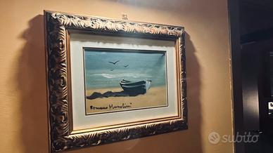Quadro romano, Mussolini . Con attestato interno